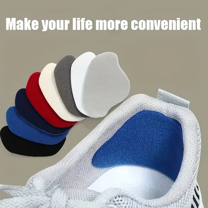 Sneaker Protector - 6枚入りスニーカーヒール補修パッチ、耐摩耗性シューズヒールプロテクターステッカー、スニーカー、革靴の摩耗した穴を補修します。