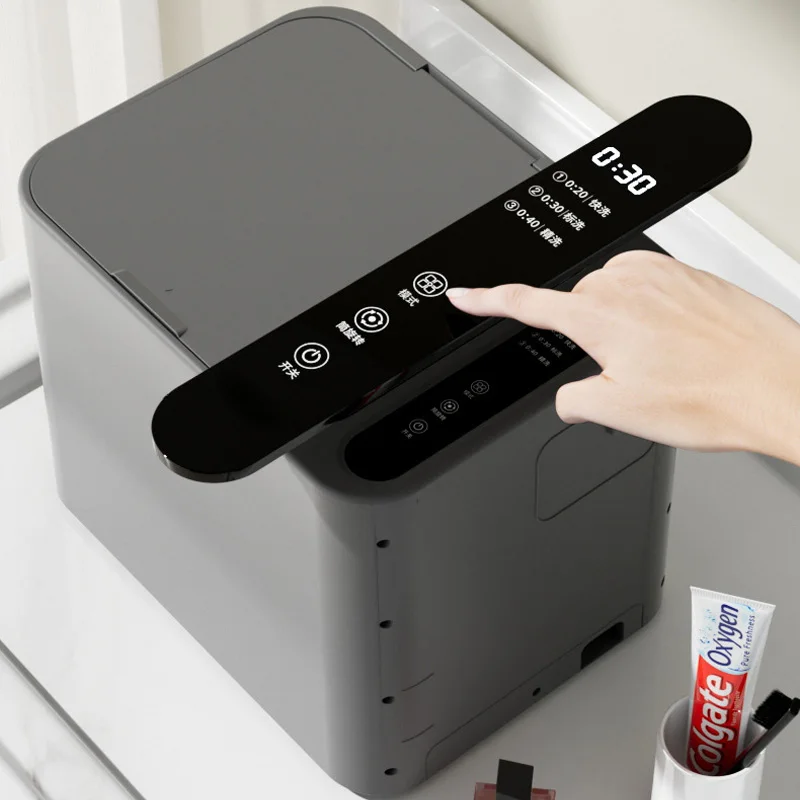 Shoe Cleaner - ドラム式家庭用靴洗い機、コンパクトな寮用洗濯機、分解不要で持ち運び可能、360 ° 周囲のブラシ