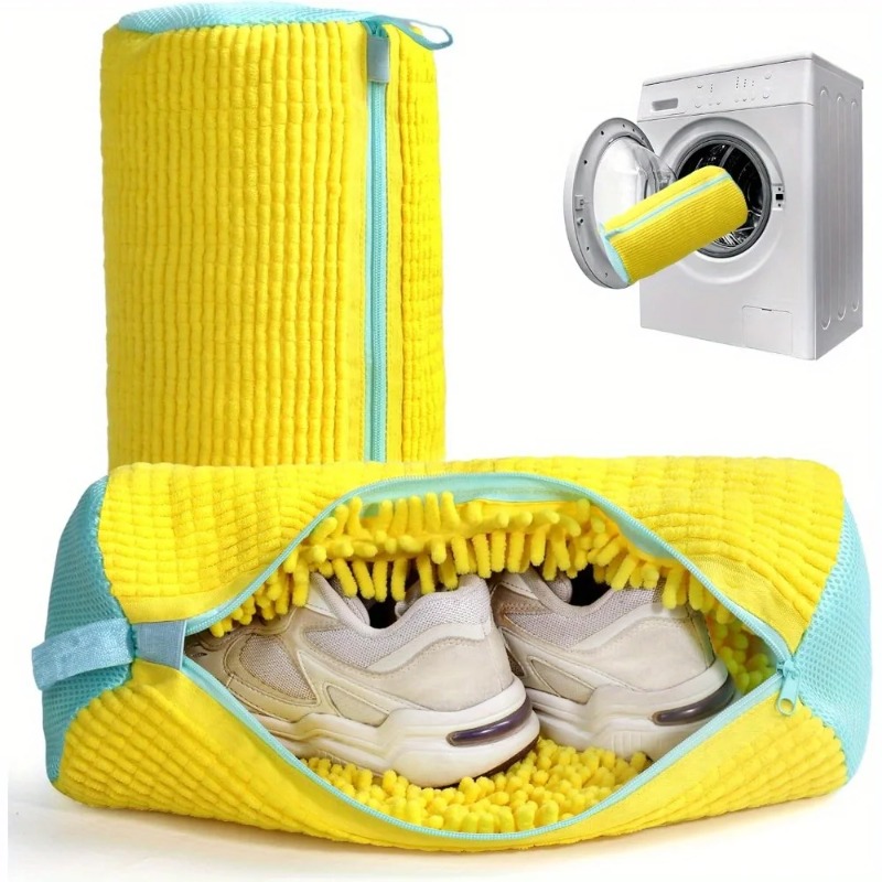 Sneaker Protector - 厚手の靴用洗濯機バッグ、ジッパー付きで耐久性があり、スニーカーやカジュアルシューズの洗濯に適しています。