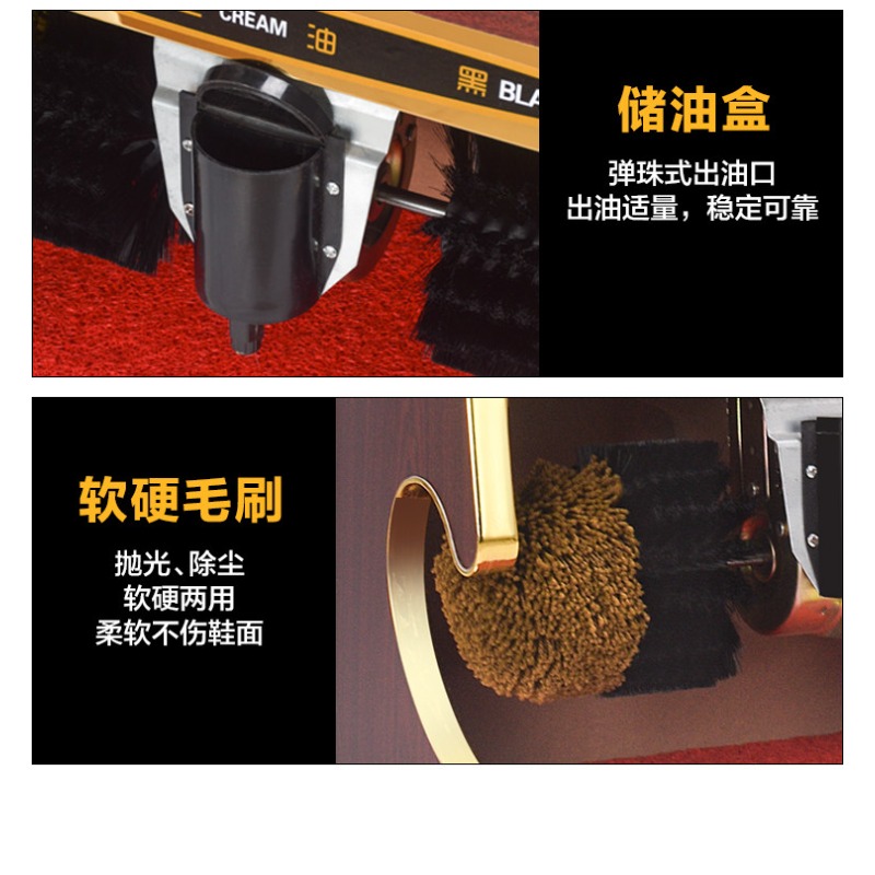 Leather Shoe Polish - 220V 100W 電動靴磨き機 シューケア ブーツ靴磨きブラシ 自動研磨