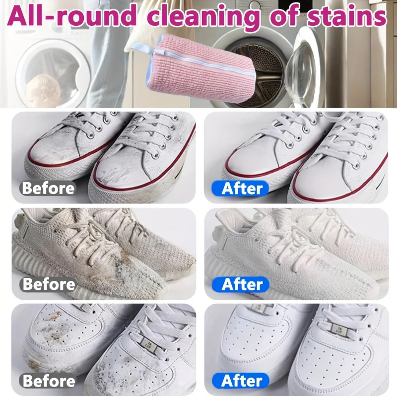 多目的洗濯機用靴袋（360度対応） °     ソフトブラシ - Shoe Cleaning Brush のレビューと価格