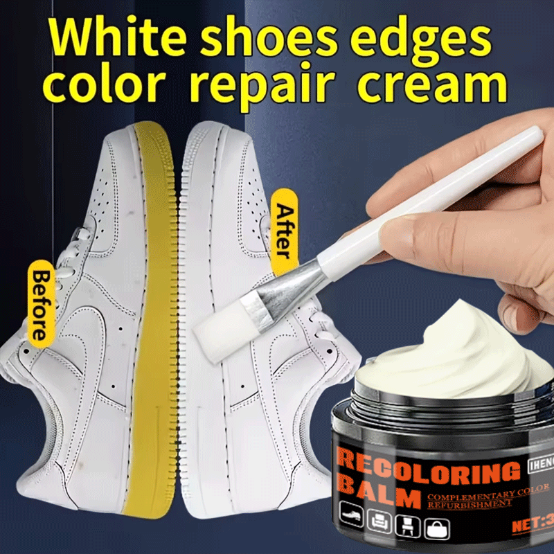 新しいホワイトシューズエッジリペアクリーム 35g - スニ - Sneaker Cleaner のレビューと価格