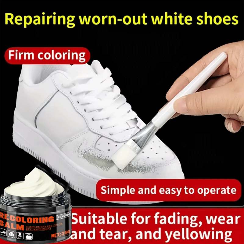 新しいホワイトシューズエッジリペアクリーム 35g - スニ - Sneaker Cleaner のレビューと価格