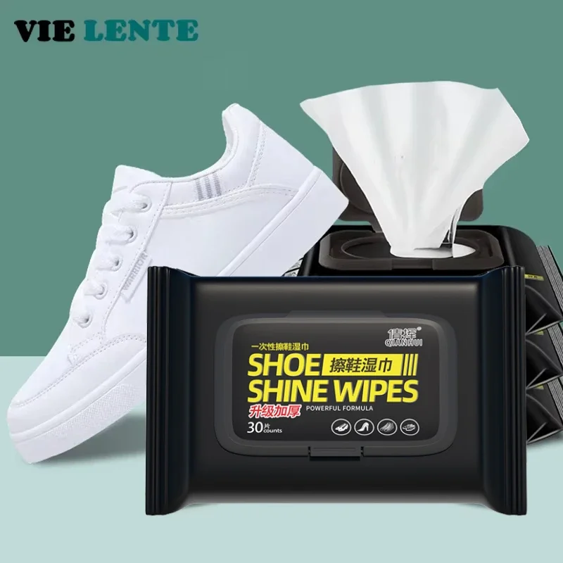 12-60 個使い捨て靴クリーンワイプポータブル白靴クリーニ - Shoe Cleaner のレビューと価格