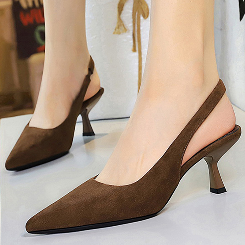 BIGTREE 靴子猫ヒール 6 センチメートルスエード女性 - Shoe Tree のレビューと価格