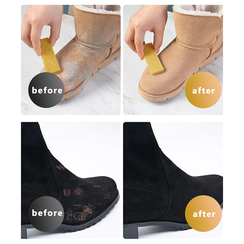 スエードクリーニング消しゴム、マットシューズケア、レザークリ - Shoe Cleaning Brush のレビューと価格