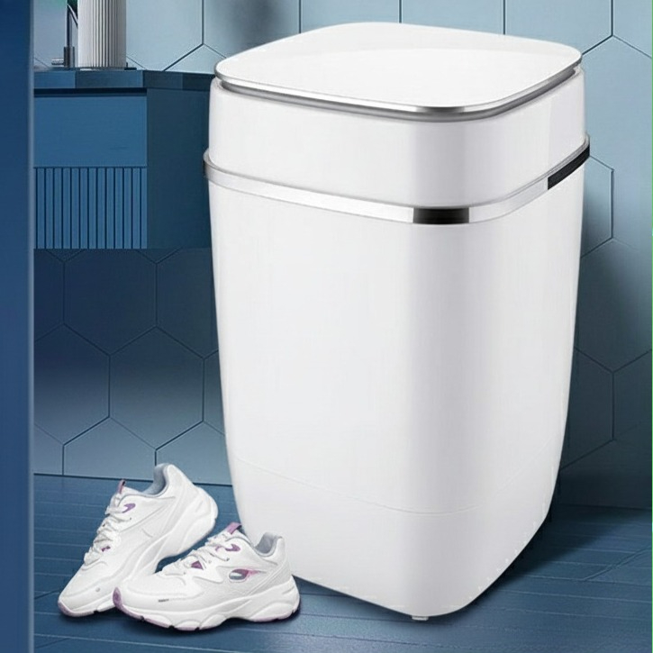 ミニ半自動靴洗い機：学生向け、柔らかいブラシ付きでキャンバス - Shoe Cleaner のレビューと価格