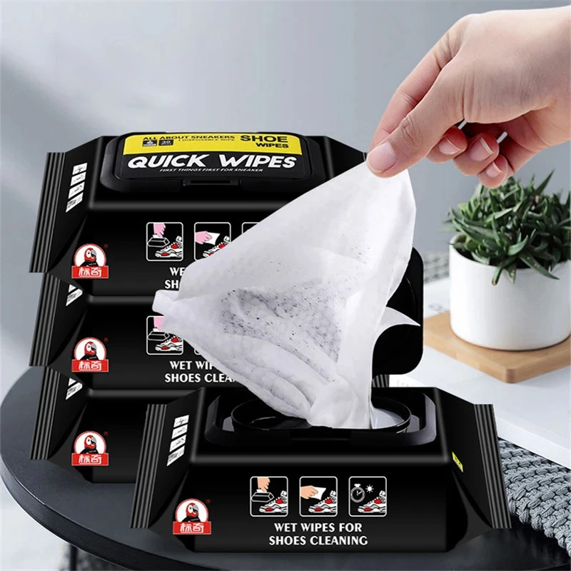 12 個/30 個使い捨て靴クリーンワイプポータブル白靴クリ - Shoe Cleaner のレビューと価格